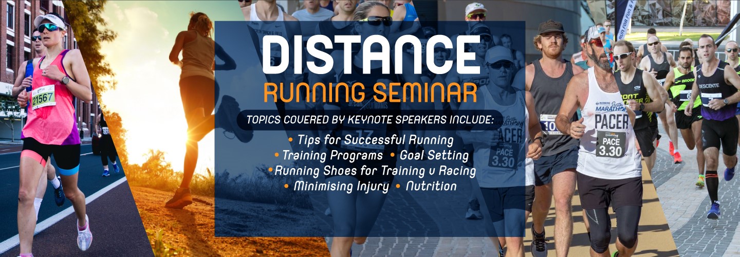 Distance Running Seminar banner