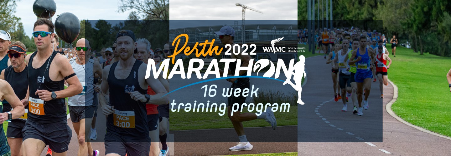 Perth Marathon Training Program banner