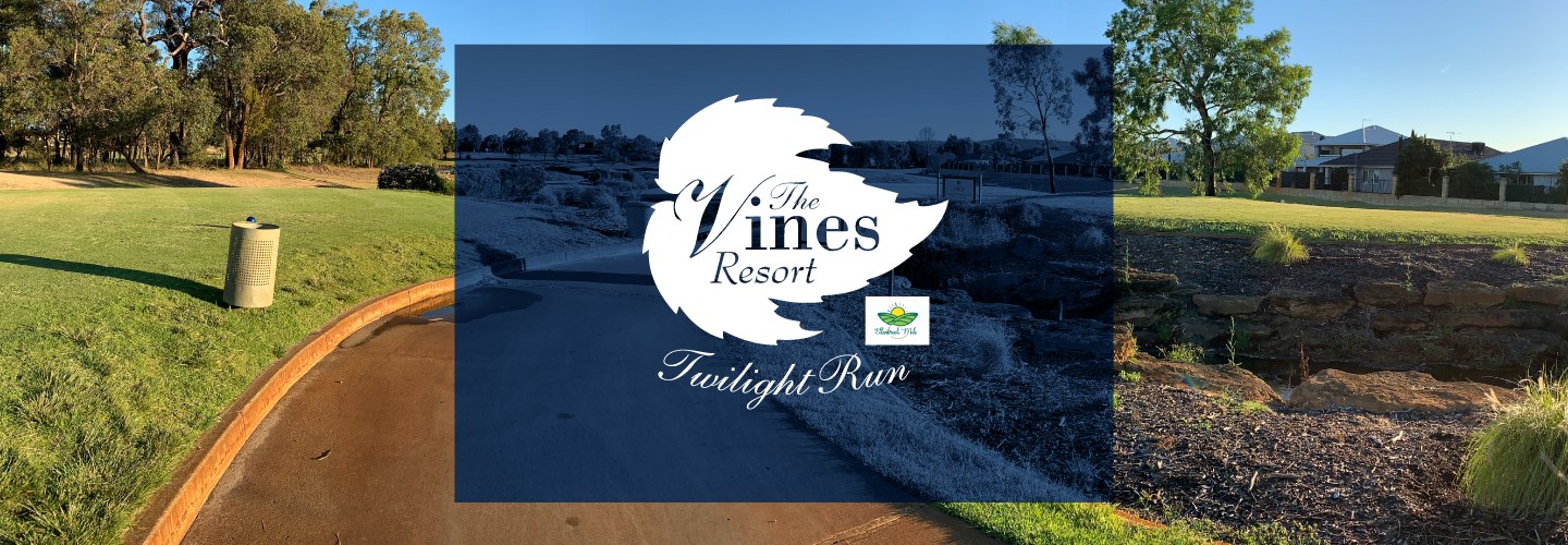 The Vines Twilight Run hosted by Ellenbrook Mile banner