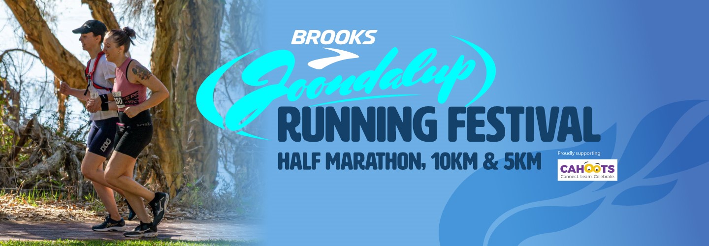 Brooks Joondalup Running Festival banner