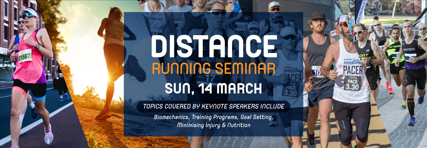 Distance Running Seminar banner