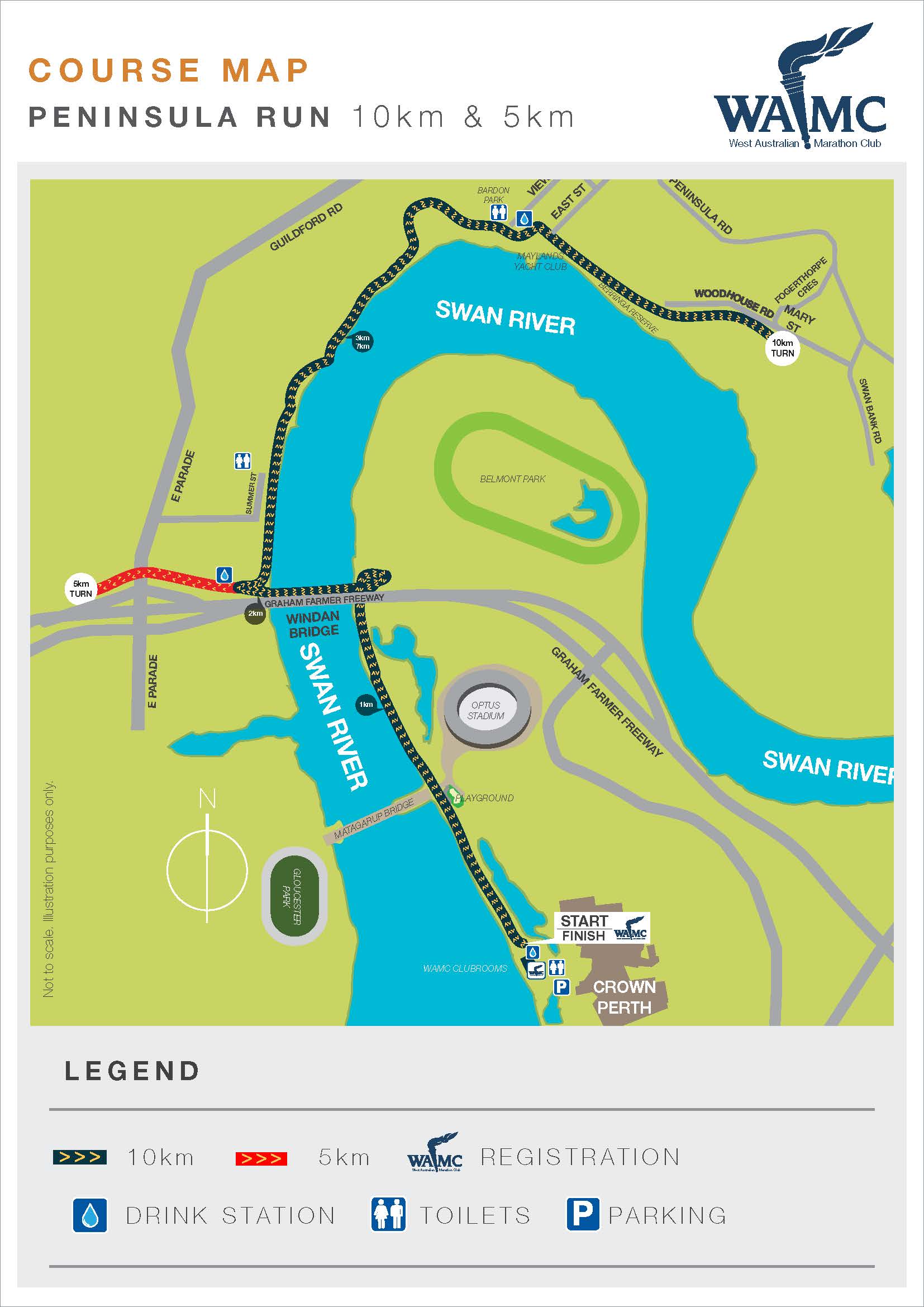 Map of the event